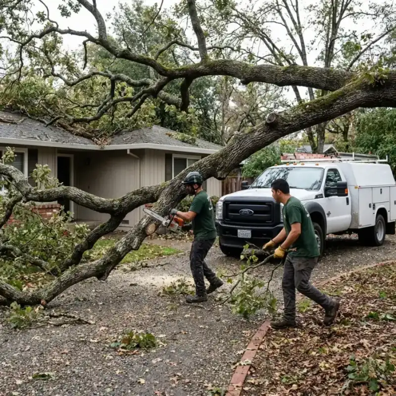 Chino emergency tree service